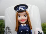 Cană personalizată 3D "Polițistă" - Tinna Handmade