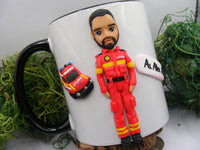 Cană personalizată 3D "Pompier SMURD" - Tinna Handmade