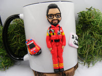 Cană personalizată 3D "Pompier SMURD" - Tinna Handmade