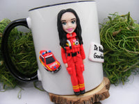Cană personalizată 3D "Pompier SMURD" / varianta pentru EA - Tinna Handmade