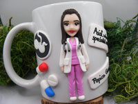 Cană personalizată 3D "Doamna Doctor" | Ginecolog - Tinna Handmade