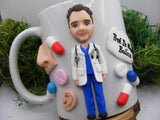 Cană personalizată 3D "Medic ORL" - Tinna Handmade