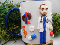 Cană personalizată 3D  "Doctor" | Urologie - Tinna Handmade