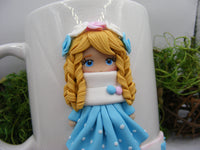 Cană personalizată 3D "Fetiță cu rochiță cu buline" - Tinna Handmade