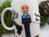 Cană personalizată 3D "Polițist" - Tinna Handmade
