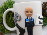 Cană personalizată 3D "Polițist" - Tinna Handmade