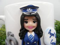Cană personalizată 3D "Polițistă" - Tinna Handmade