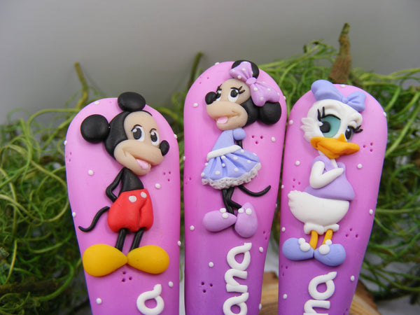 Set 3 tacâmuri personalizate Clubul lui Mickey Mouse