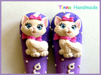 Set 2 tacâmuri pisicuța Marie - Tinna Handmade