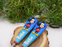 Set 2 tacâmuri personalizate Mickey Mouse