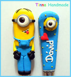 Set tacâmuri personalizate Minioni - Tinna Handmade