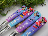 Set 4 tacâmuri personalizate Minnie Mouse II - Tinna Handmade