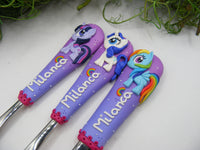 Set 3 tacâmuri personalizate "My Little Pony"