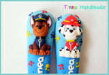 Set 2 tacâmuri personalizate Patrula cățelușilor | Paw Patrol - Tinna Handmade