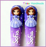 Set tacâmuri personalizate Prințesa Sofia - Tinna Handmade