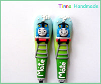 Set tacâmuri personalizate trenulețul Thomas - Tinna Handmade