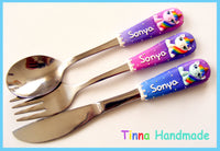 Set tacâmuri personalizate Unicorn - Tinna Handmade