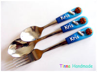 Set 3 tacâmuri personalizate "Baschet" - Tinna Handmade