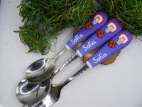 Set 3 tacâmuri personalizate "Baschet" - Tinna Handmade