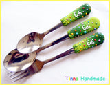 Set tacâmuri personalizate "Buline" - Tinna Handmade