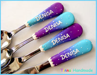 Set 4 tacâmuri personalizate Simple - Tinna Handmade
