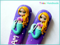 Set tacâmuri personalizate "Sirene" - Tinna Handmade